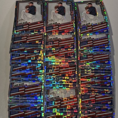 (50) 2026 Panini Stars & Stripes Prism CADE ALLEN Pandora Prism USA  