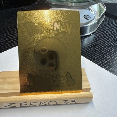 Zygarde Gx 2237 Hp Draco Spear Fan Art Display Card Gold Foil All