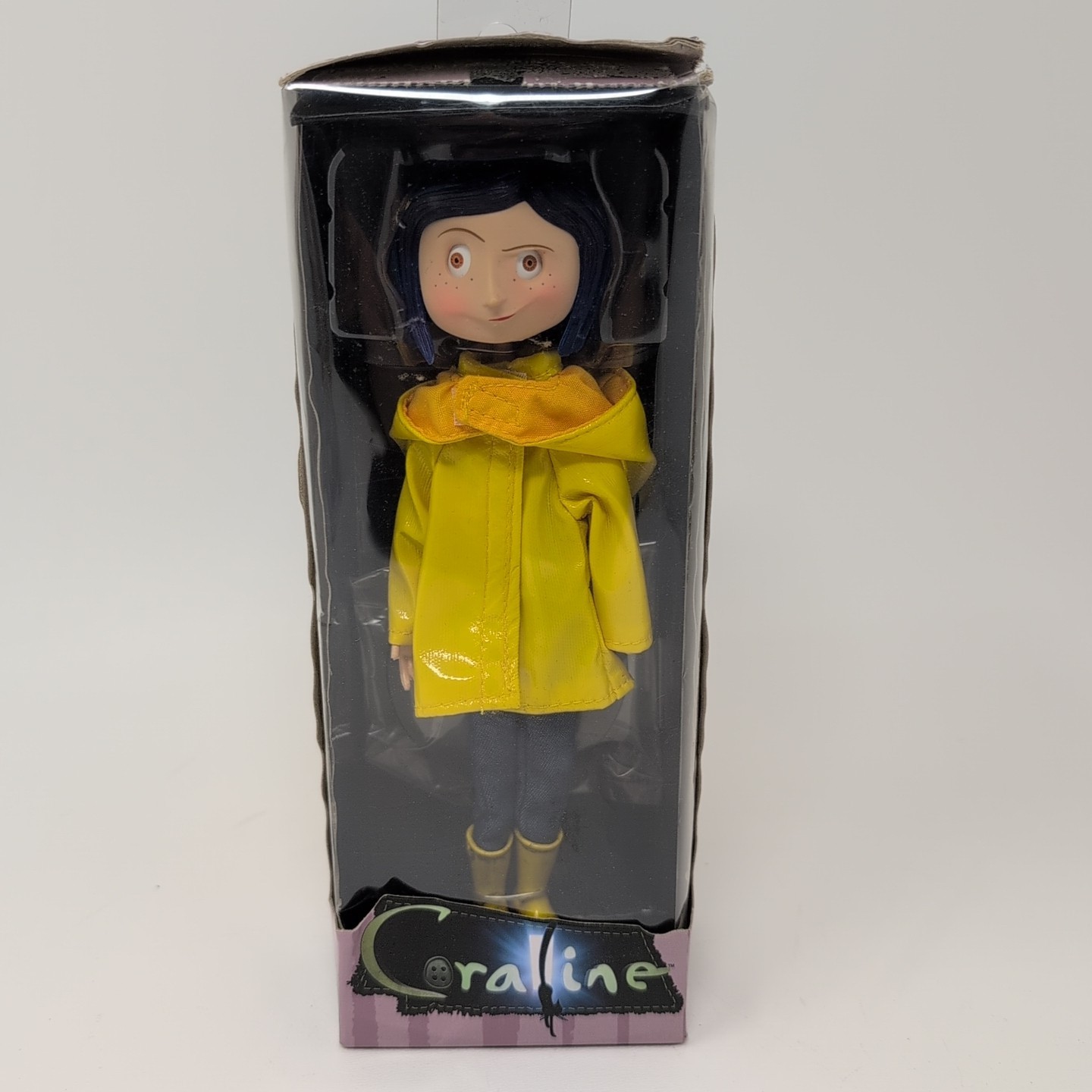 Coraline Raincoat Doll by NECA Reel Toys Laika 7” Toy Figure New Tim Burton-image