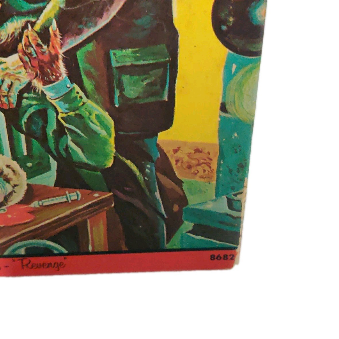 Vintage 1963 Jaymar Monster Puzzle Frankenstein Wolfman 10