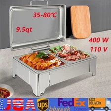 Chafing Dish Buffet Buffet Server Food Warmer 9 L / 9.5 Qt Chafer for Catering