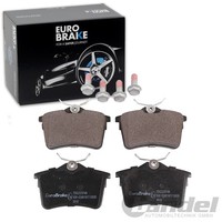 Eurobrake BremsbelÄGe Satz Hinterachse Passend FÜR CitroËN Berlingo Peugeot 308