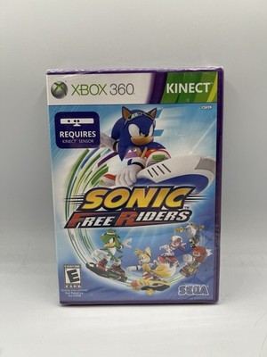 Sonic Free Riders Xbox 360 Kinect Game New Sealed
