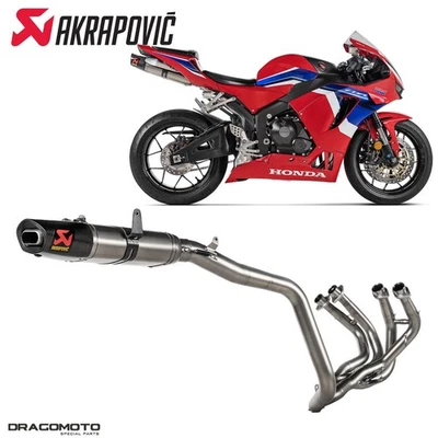 Ligne complete HONDA CBR 600 RR 2013-2024 AKRAPOVIC RC S-H6E5-ACT - Photo 1/4