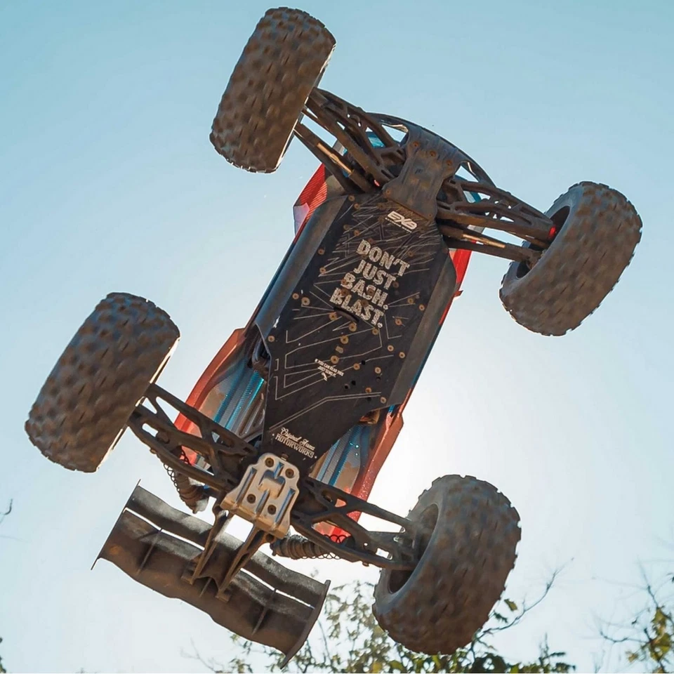 Arrma ARA8608V6T2 KRATON 6S V6 4X4 BLX Brushless 1:8 Speed MT RTR, Blau/Pink - Bild 4 von 4