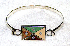PULSERA CLÁSICA PULSERA BRAZALETE DIJES BARATIJAS TEJIDO CHUCHERÍA DISFRAZ CUENTAS VL-OS