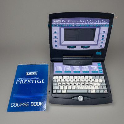   VINTAGE VTECH PRE COMPUTER PRESTIGE LAPTOP   TESTED! NO CHARGER!  