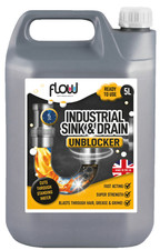 Flow - Industrial Sink and drain unblocker 5L bundle x 2