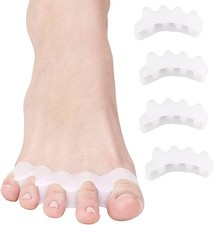 Toe Spreader Silicone for All Toes 12x ,Improved Soft Gel Silicone,Toe Separator