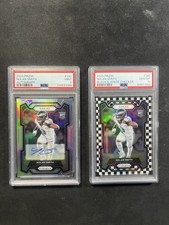 2023 Prizm Nolan Smith #382 SILVER AUTO PSA & PSA 10 CHECKERBOARD PHI EAGLES