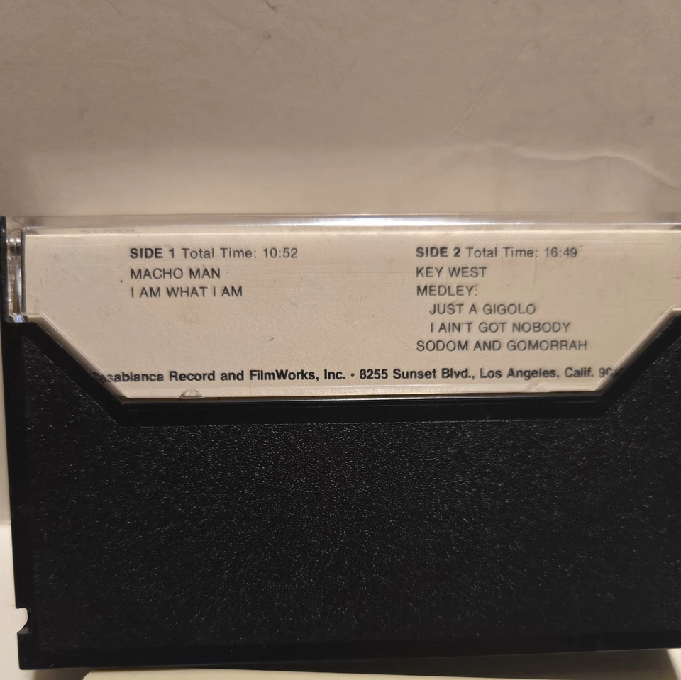 Village People, Macho Man, Cassette Tape, Casablanca 1978, NBL 57096, Used. Foto 2 de 4