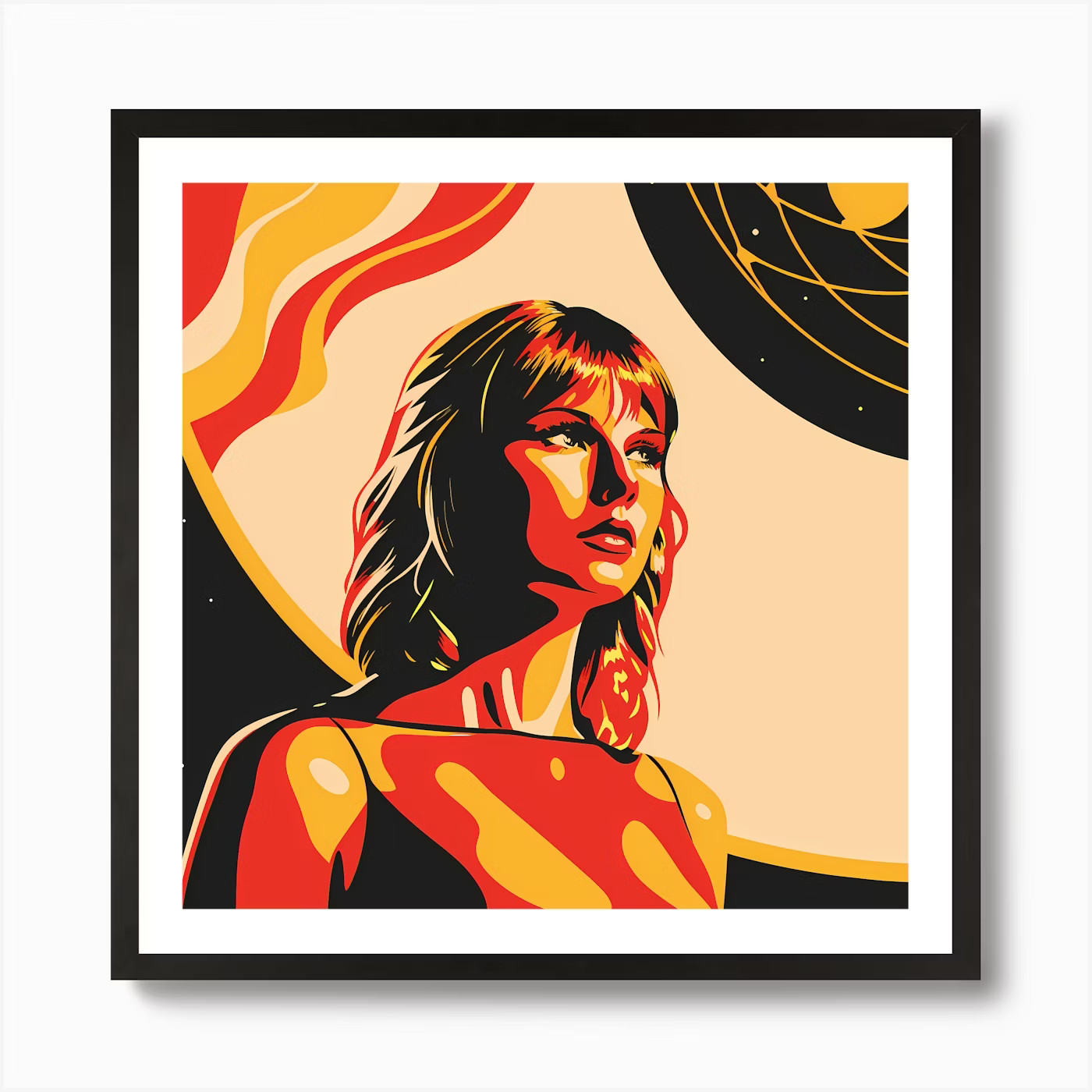 Taylor Swift Poster Art Print Framed Wall Art Poster Canvas Print ...