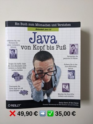 Java von Kopf bis Fuß (2006, Taschenbuch)   nur 35,00  ! (statt 49,90  )