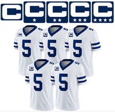 Navy Blue Captain C Direct Thermal Transfer Iron On Football Patch Style