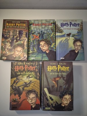 Harry Potter Sammlung Bände 1-5, J.K. Rowling, Deutsch, Gebunden