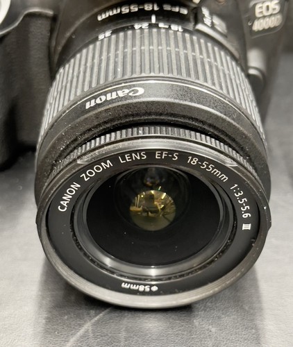 Canon EOS 4000D (3000D) DSLR Camera with EF-S 18-55mm Lens - Picture 7 of 10