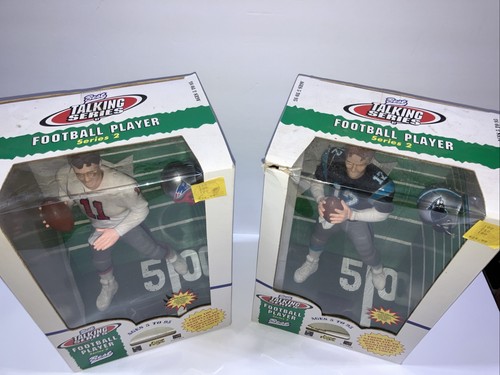 Lotto (2) Figurine Vintage Migliori Calciatori Parlanti BLEDSOE & COLLINS NUOVE SCATOLA - Foto 7 di 8