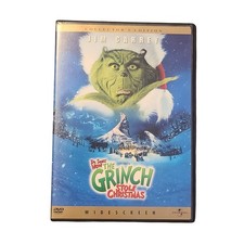 Dr. Seuss How the Grinch Stole Christmas DVD Collector's Edition Jim Carrey Wide