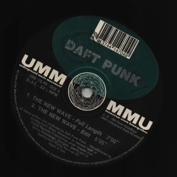 ☆希少☆DAFT PUNK / THE NEW WAVE / 12インチ ☆希少☆DAFT PUNK / THE NEW WAVE / 12インチ