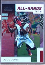 2019 Score Julio Jones #AHT-9 Falcons All Hands Team