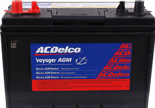 Sale-acdelco M27agm Marine Agm Bci Group 27 Cca 750 Ampere Rc 175 Minutes
