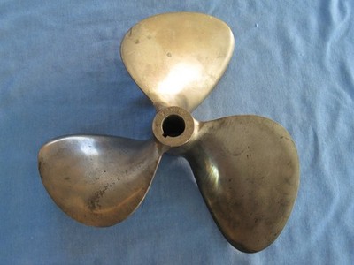 VINTAGE BRASS PROPELLER NI-BRAL 13RH 13 (MICH.)