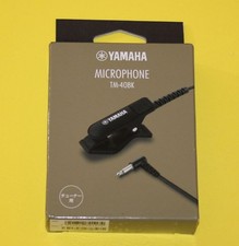 Yamaha TM-40BK Microphone Black Clip On Microphone from Japan 