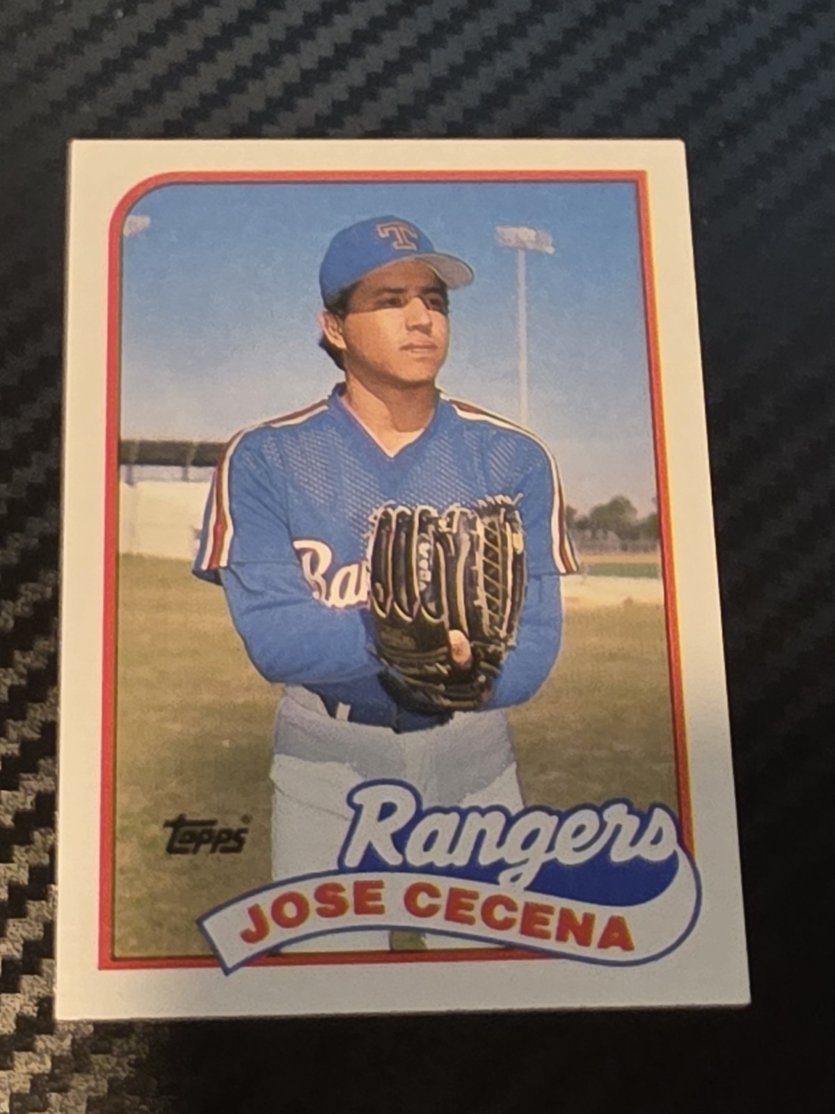 1989 Topps - Jose Cecena #683 Texas Rangers 