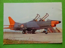 Carte postale postcard AVIATION  MILITAIRE AF ITALIENNE  FIAT G-91