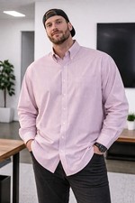 Brooks Brothers Shirt Men 20 / 36 Red Check Button Down Long Sleeve Madison Fit