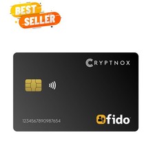 FIDO2 Security Key, Two Factor Authentication 2FA NFC Security Key, Connect v...