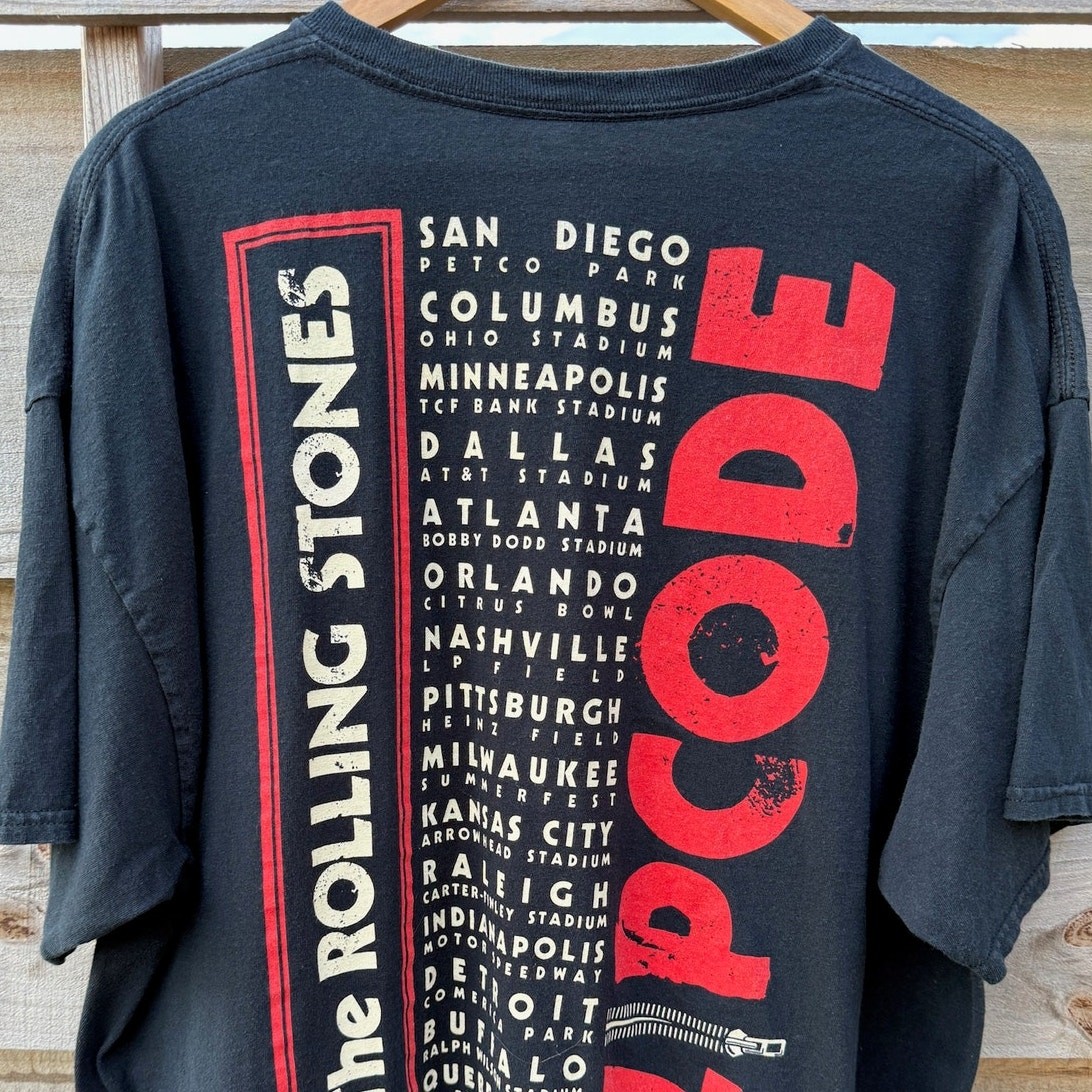 Rolling Stones Lips Zipcode 2015 Tour Double Side… - image 6