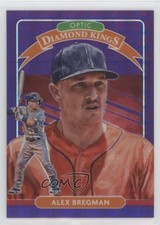 2020 Panini Donruss Optic FOTL Purple Pandora Prizm 75/99 Alex Bregman #20 1b8