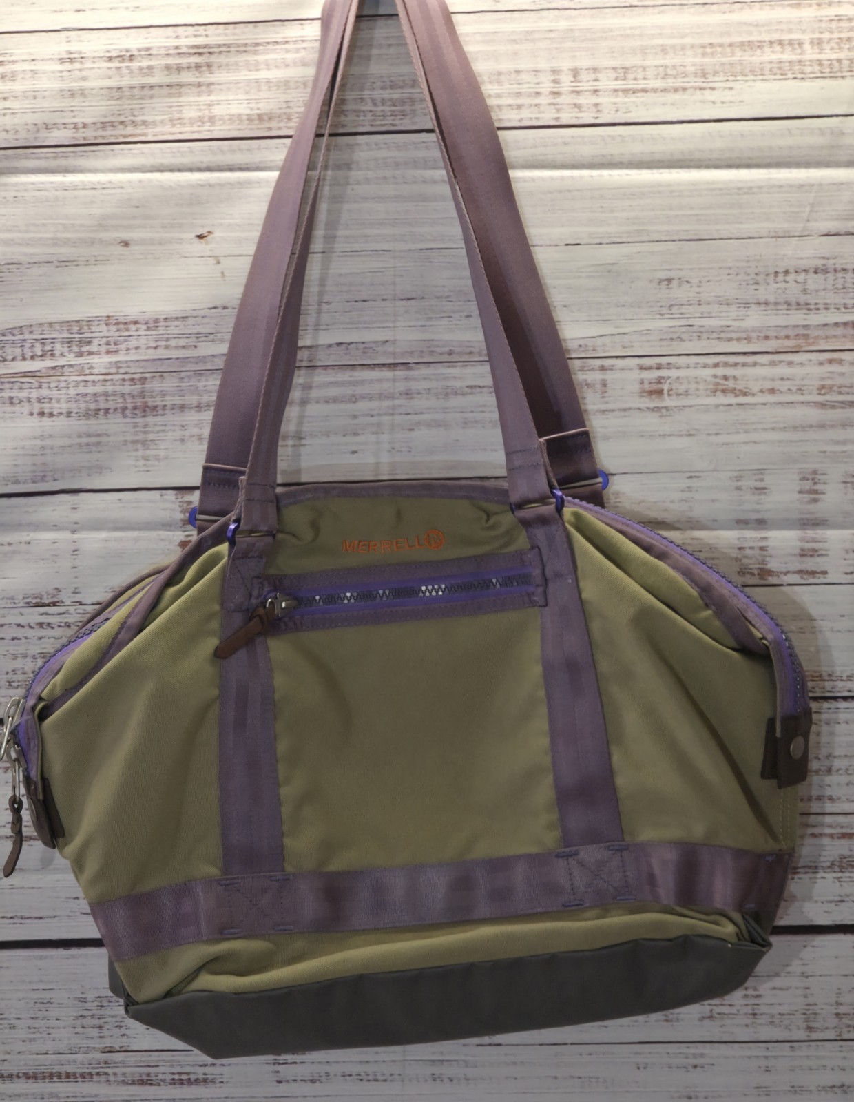 Bolso de Mano Merrell Let's Get Outside Verde y Violeta
