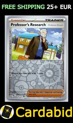 Professor's Research [Professor Rowan] - PRE #124/131 SV: Reverse Holofoil LP