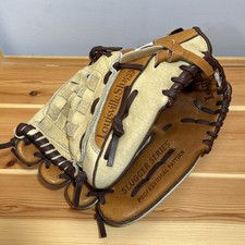 Louisville Slugger Youth Catchers Mitt Slugger Series 10.5 in RH Throw Leather