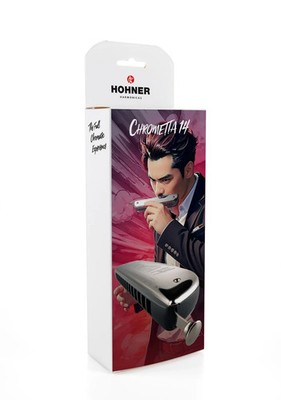 Hohner Chrometta 14 Color Key of C