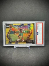 Bruno Fernandes 2022 Panini Select FIFA Field Level Gold Prizm 10/10 PSA 10