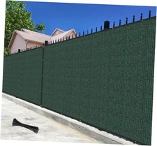 4' x 50' Green Privacy Fence Screen Net Fencing 90% Privacy Blockage 
