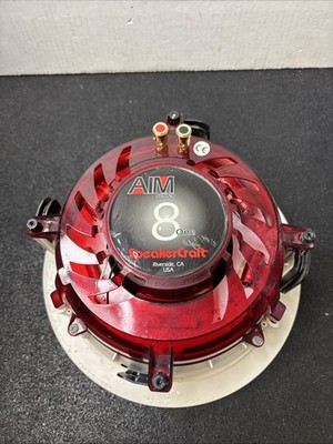 SpeakerCraft AIM8 One, 8'' Recessed and Aim-able In-Ceiling Speaker