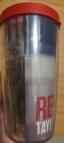 Taylor Swift - RED -Official 16 Oz Plastic Travel Tumbler Cup Tervis - Picture 2 of 3