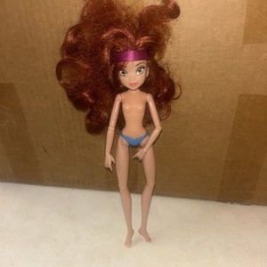 Jakks Disney Fairies Pirate Zarina Fairy Doll NUDE Loose 2013