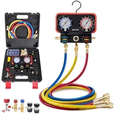 HVAC Manifold Gauge Set for R22 R410a R134a AC