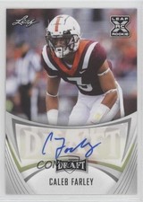 2021 Leaf Draft Caleb Farley #BA-CF1 Auto qf8