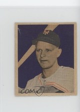 1949 Bowman White Back Whitey Lockman #2 15r3