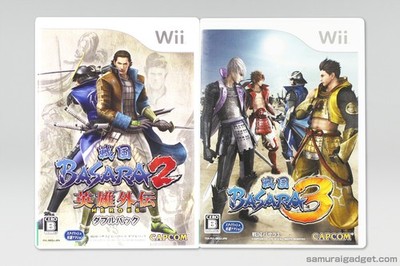 Sengoku Basara 2 Heroes: Double Pack & 3 (Samurai Heroes) Nintendo Wii [Japan]