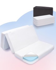 Mattresses, Portable Breathable Pack and Play Mattress, Reversible Memory Foam,