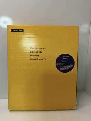 Symantec Norton AntiVirus Solution 4.0 Enterprise   New Sealed Box (Vintage)
