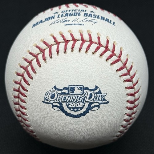 2008 Opening Day Rawlings Official Logo Baseball Commemorative MLB RARE