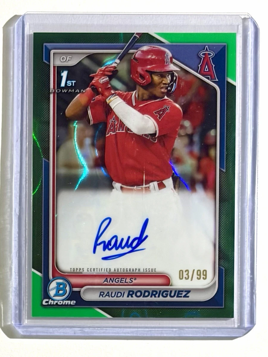 Bowman Autographed Baseball Sports Trading Cards & Accessories